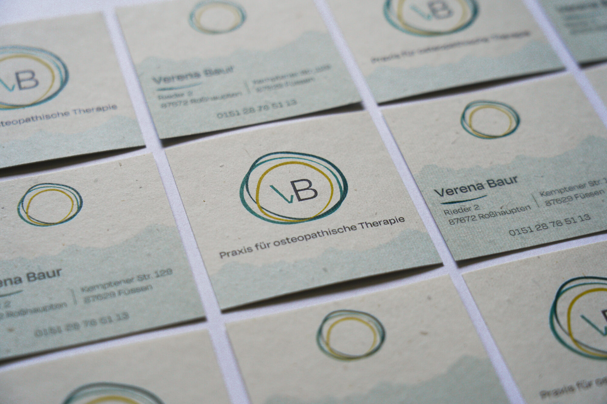 Verena Baur - Visitenkarten