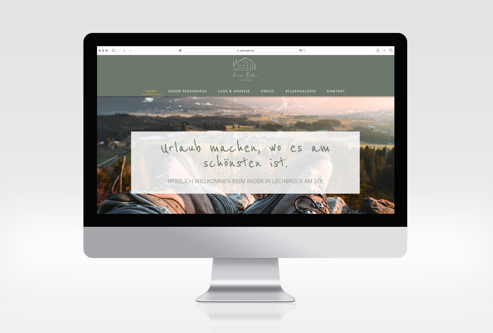 Beim Rader Website Homepage