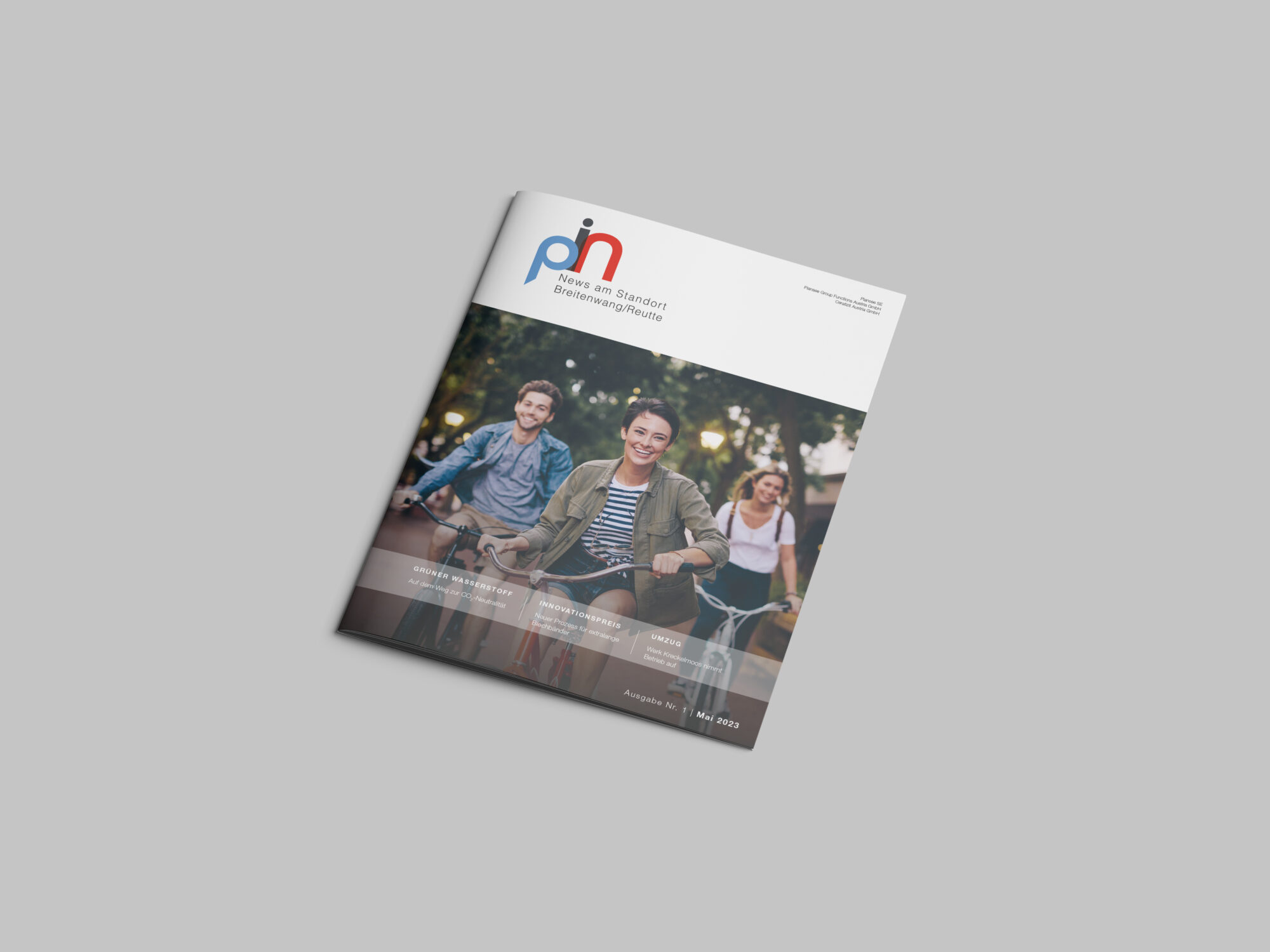 PIN Mitarbeitermagazin Cover