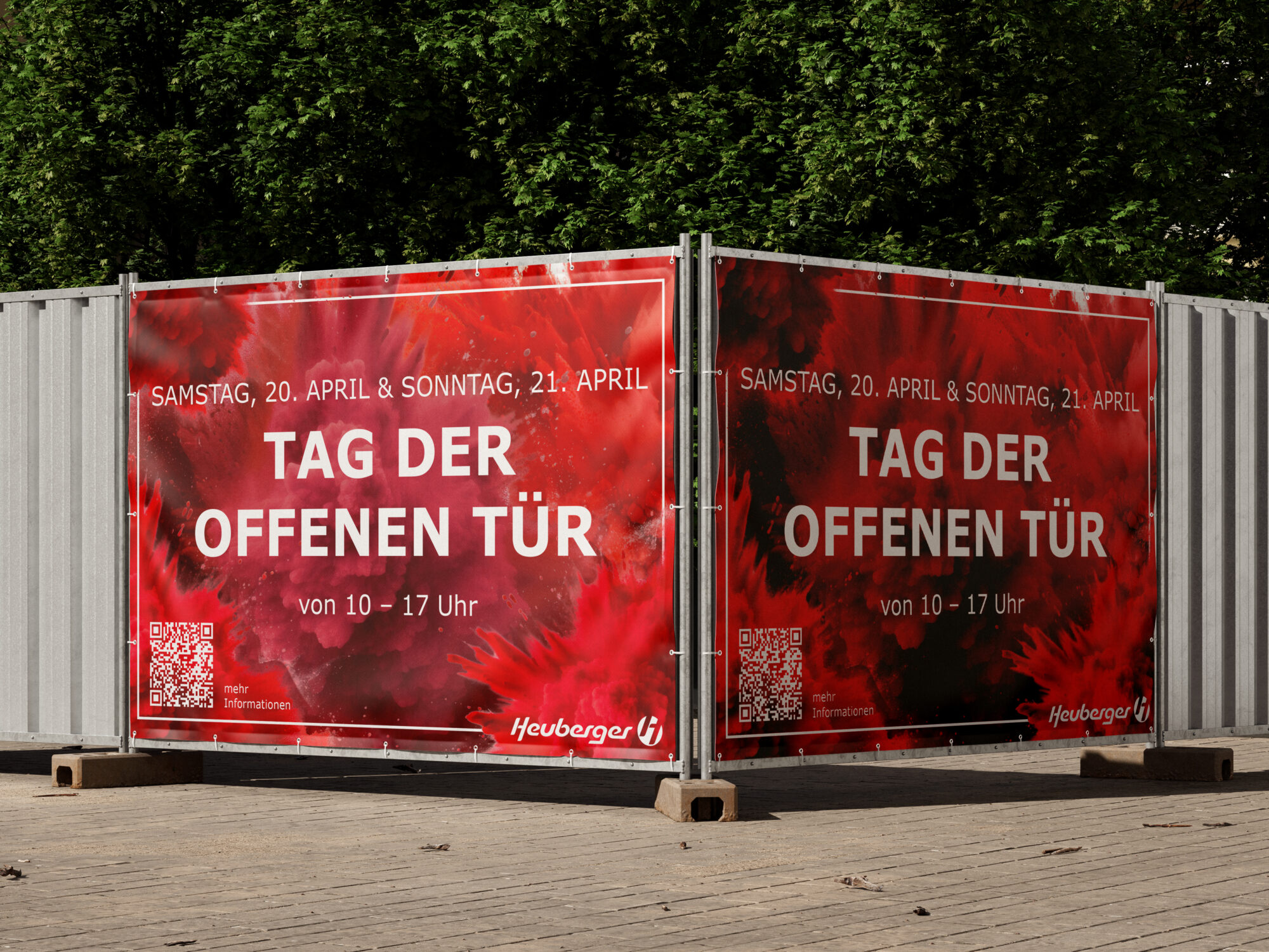 Banner Tag der offenen Tür Autohaus Heuberger